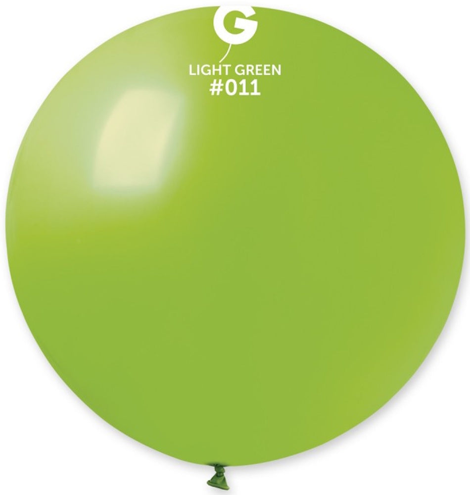 Gemar 011 Standard Light Green 80cm 31 Inch Latex Luftballons