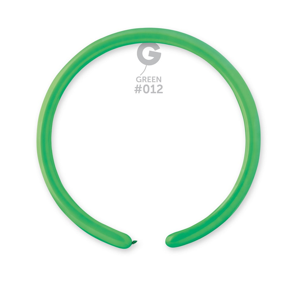 Gemar 012 Standard Shamrock Green 160G Modellierballons D2 Grün