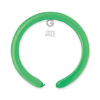 Gemar 012 Standard Shamrock Green 260G Modellierballons D4 Grün