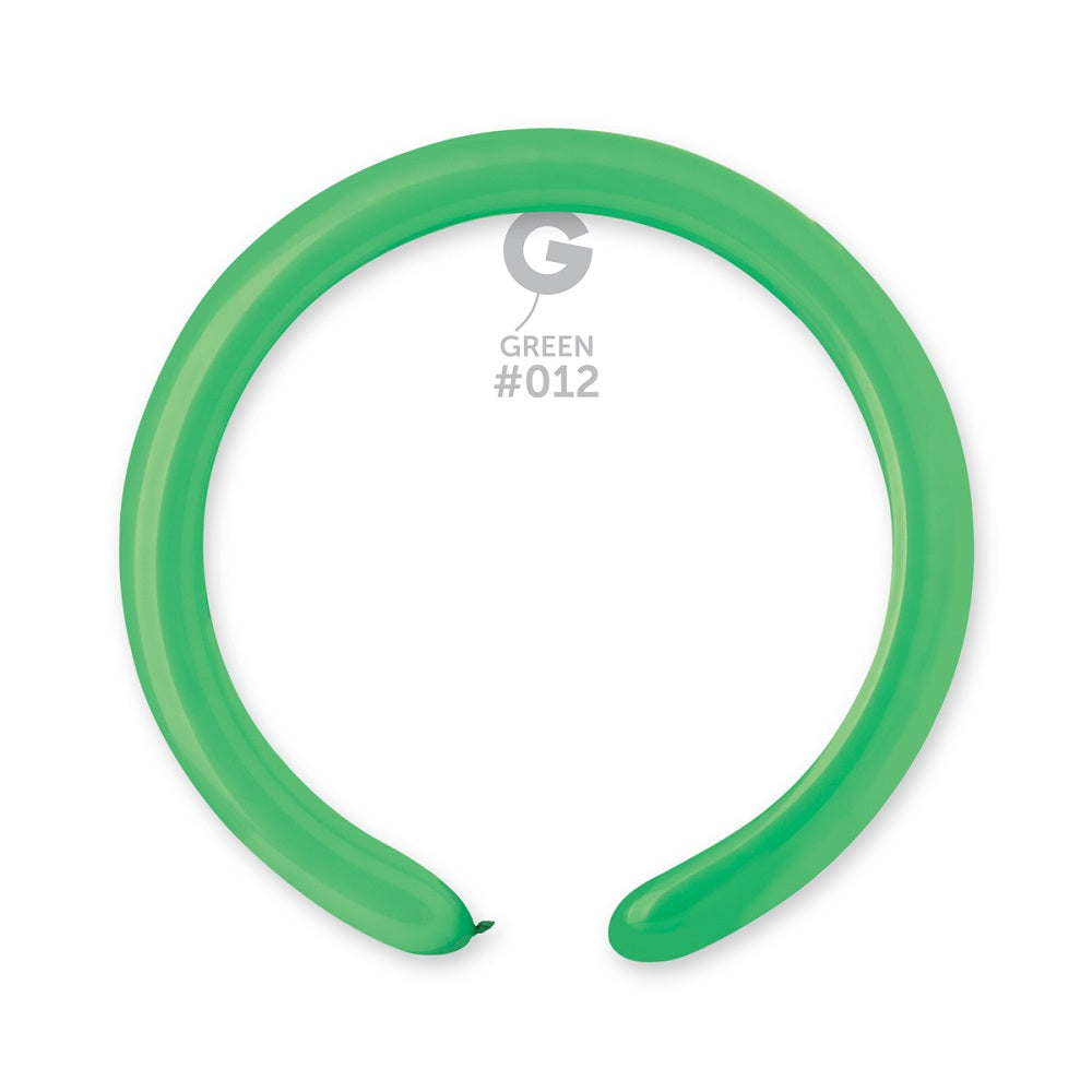 Gemar 012 Standard Shamrock Green 260G Modellierballons D4 Grün