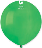 Gemar 012 Standard Shamrock Green 48cm 19 Inch G19 Latex Luftballons
