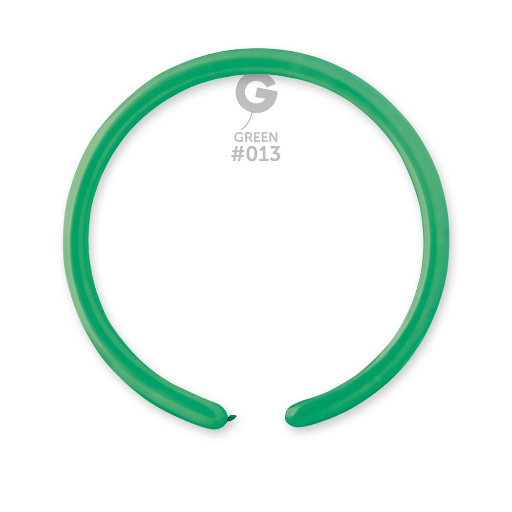 Gemar 013 Standard Winter Green 160G Modellierballons D2 Grün