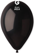Gemar 014 Standard Black 33cm 13 Inch G120 Latex Luftballons