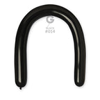 Gemar 014 Standard Black 350G Modellierballons D6 Schwarz