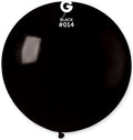 Gemar 014 Standard Black 80cm 31 Inch Latex Luftballons
