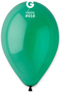 Gemar 018 Crystal Green 33cm 13 Inch G120 Latex Luftballons