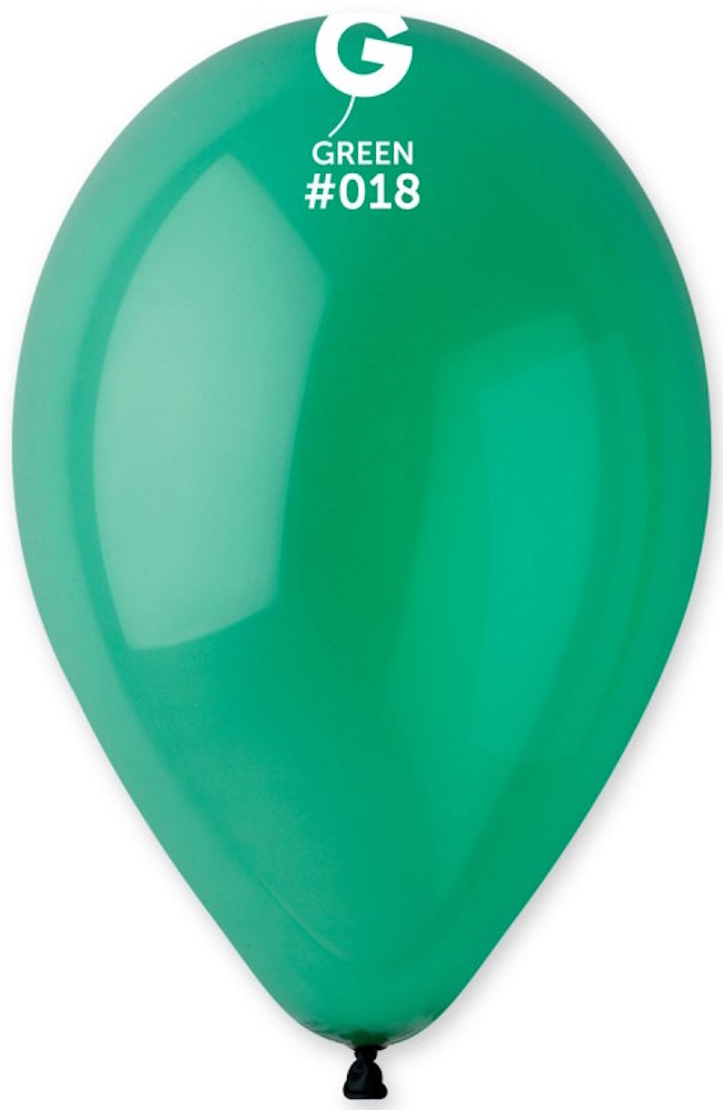 Gemar 018 Crystal Green 33cm 13 Inch G120 Latex Luftballons