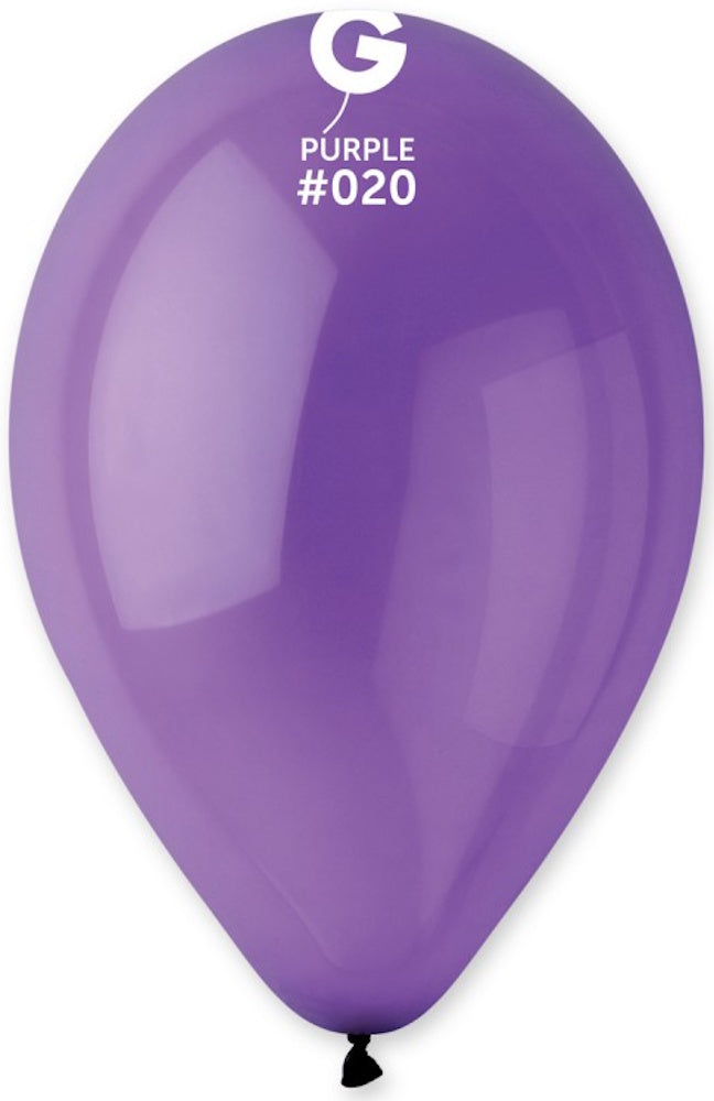 Gemar 020 Crystal Purple 33cm 13 Inch G120 Latex Luftballons