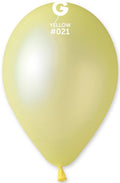 Gemar 021 Neon Yellow 33cm 13 Inch GF120 Latex Luftballons