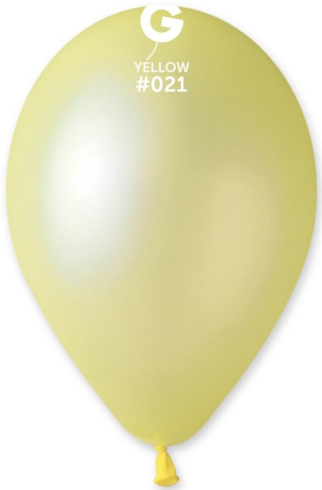 Gemar 021 Neon Yellow 33cm 13 Inch GF120 Latex Luftballons