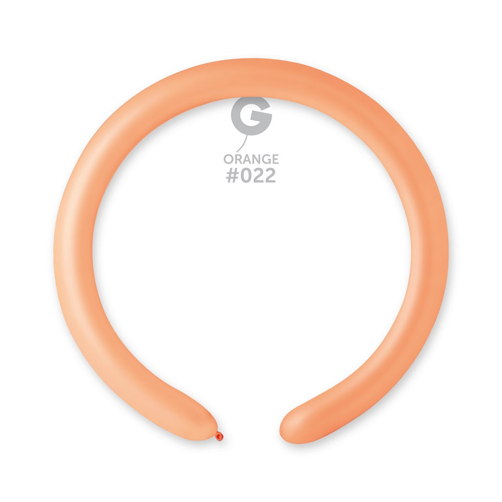 Gemar 022 Neon Orange 260G Modellierballons D4