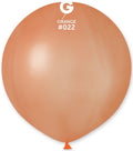 Gemar 022 Neon Orange 48cm 19 Inch GF19 Latex Luftballons