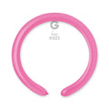 Gemar 025 Neon Pink 260G Modellierballons D4 Rose