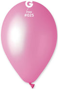 Gemar 025 Neon Pink 33cm 13" GF120 Latex Luftballons Rose