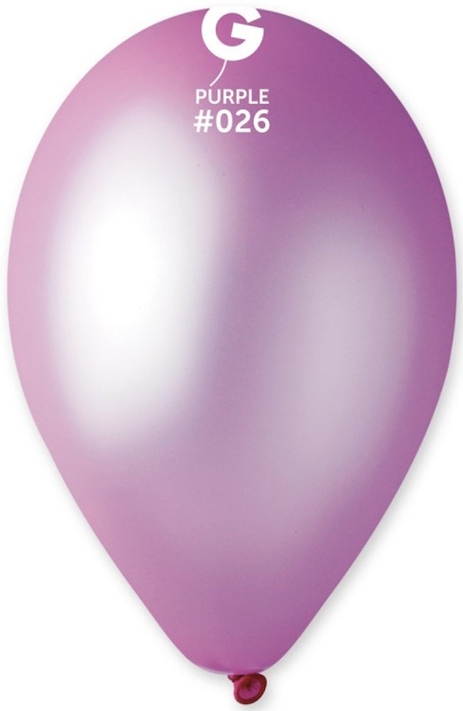 Gemar 026 Neon Purple 33cm 13 Inch GF120 Latex Luftballons