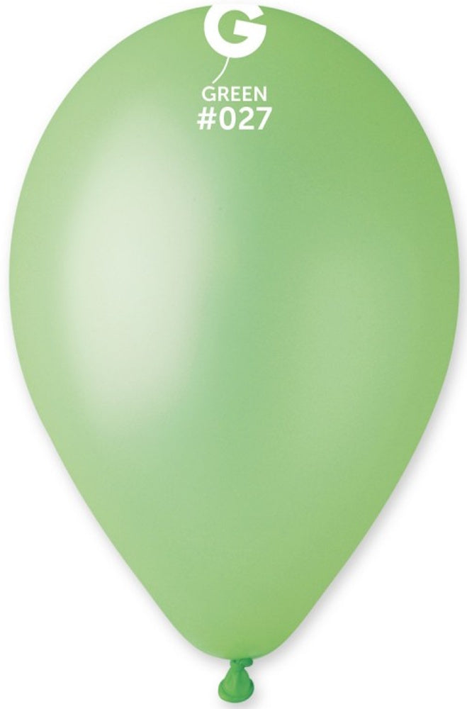 Gemar 027 Neon Green 33cm 13 Inch GF120 Latex Luftballons