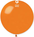 Gemar 031 Metallic Orange 80cm 31 Inch Latex Luftballons