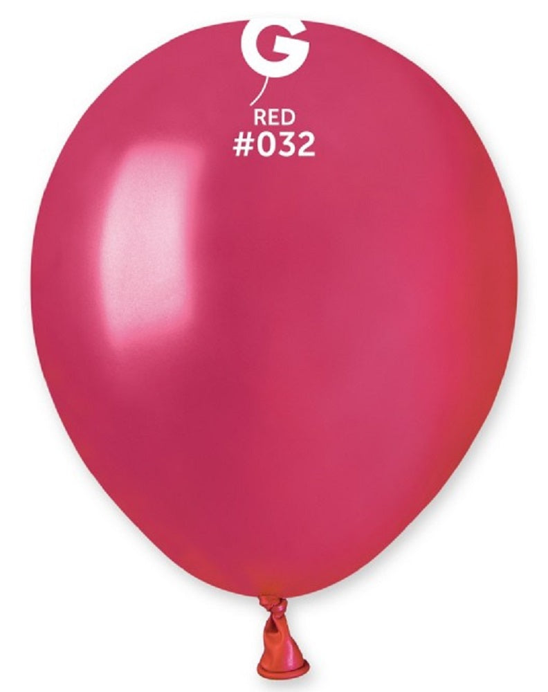 Gemar 032 Metallic Raspberry 12,5cm 5 Inch Latex Luftballons