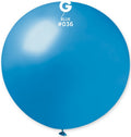 Gemar 036 Metallic Blue 80cm 31 Inch Latex Luftballons