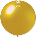 Gemar 039 Metallic Gold 80cm 31 Inch Latex Luftballons