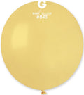 Gemar 043 Standard Baby Yellow 48cm 19 Inch G19 Latex Luftballons