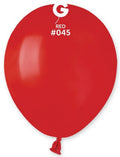 Gemar 045 Standard Dark Red 12,5cm 5 Inch Latex Luftballons