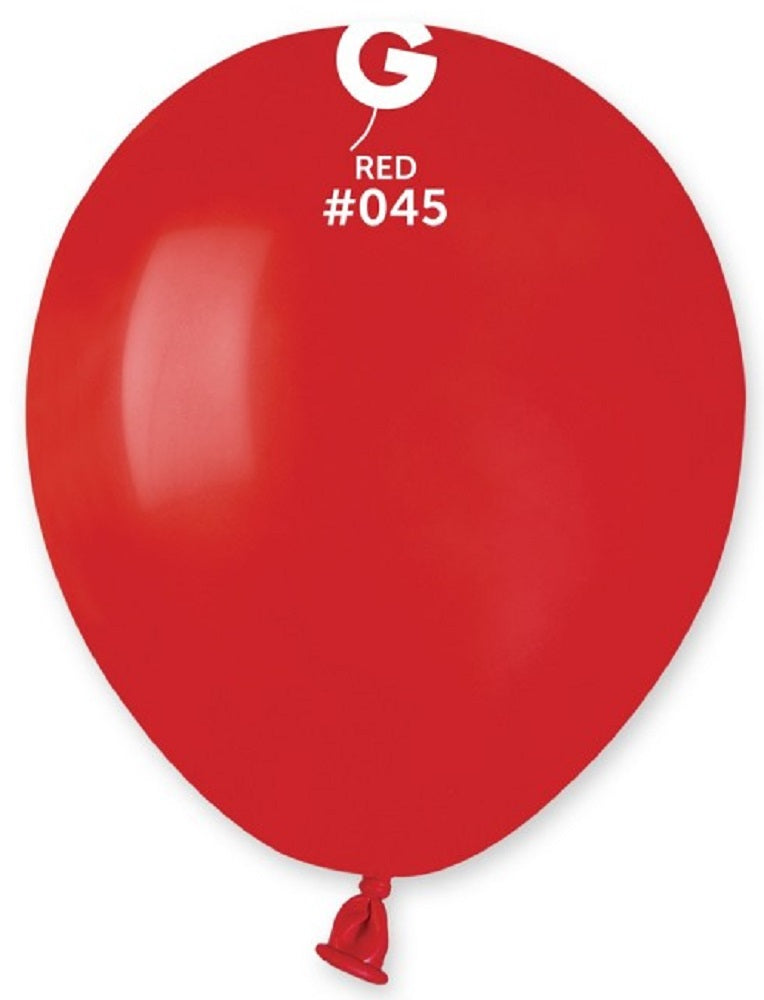 Gemar 045 Standard Dark Red 12,5cm 5 Inch Latex Luftballons