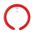 Gemar 045 Standard Dark Red 260G Modellierballons D4 Rot