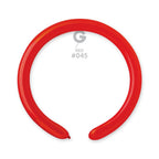 Gemar 045 Standard Dark Red 260G Modellierballons D4 Rot