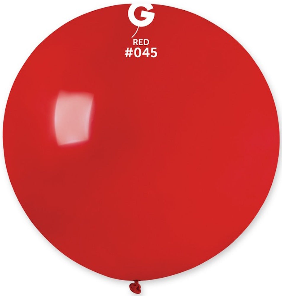 Gemar 045 Standard Dark Red 80cm 31 Inch Latex Luftballons