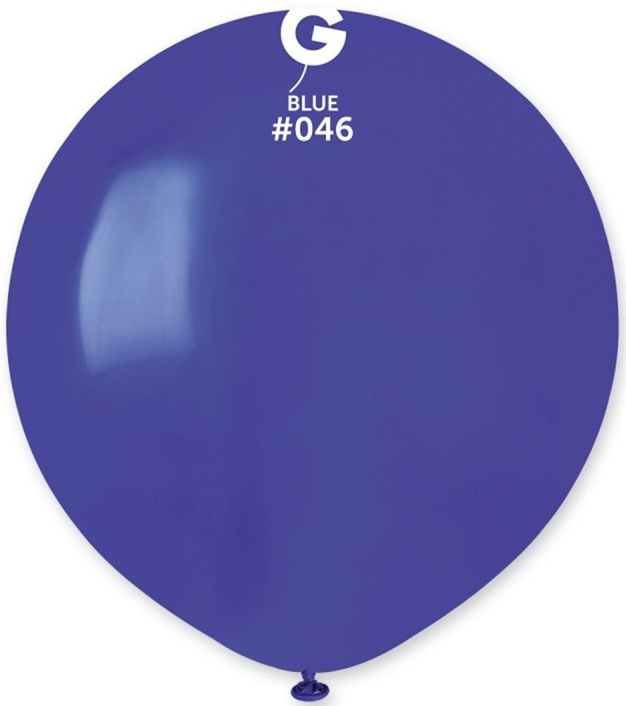 Gemar 046 Standard Royal Blue 48cm 19 Inch G19 Latex Luftballons
