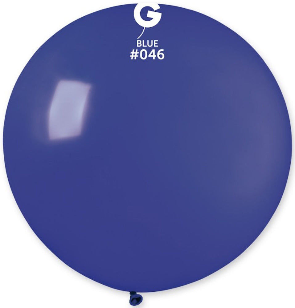 Gemar 046 Standard Royal Blue 80cm 31 Inch Latex Luftballons