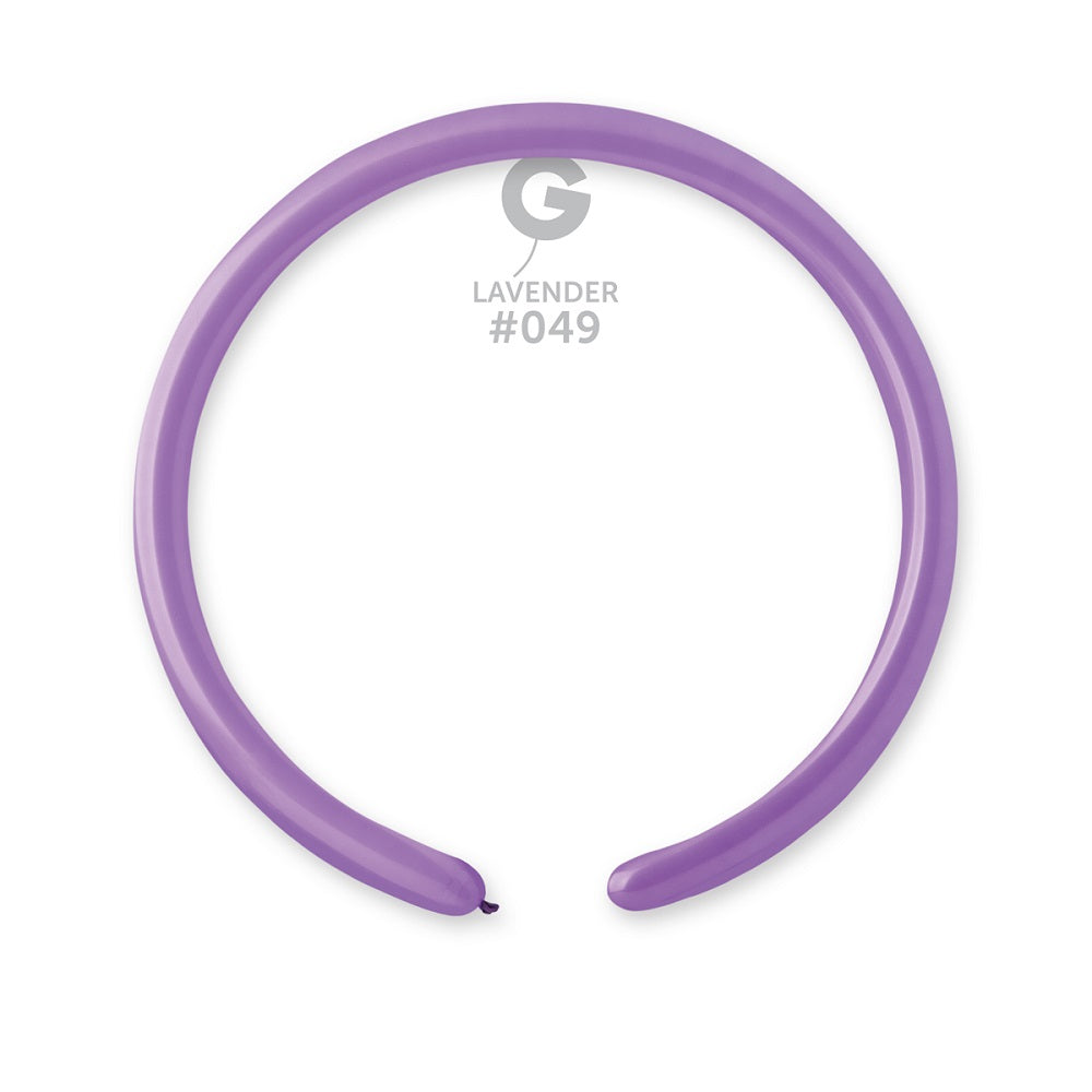 Gemar 049 Standard Lavender 160G Modellierballons D2 Lavendel