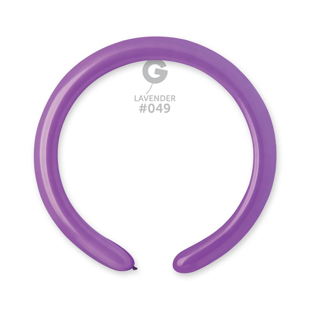 Gemar 049 Standard Lavender 260G Modellierballons D4 Lavendel