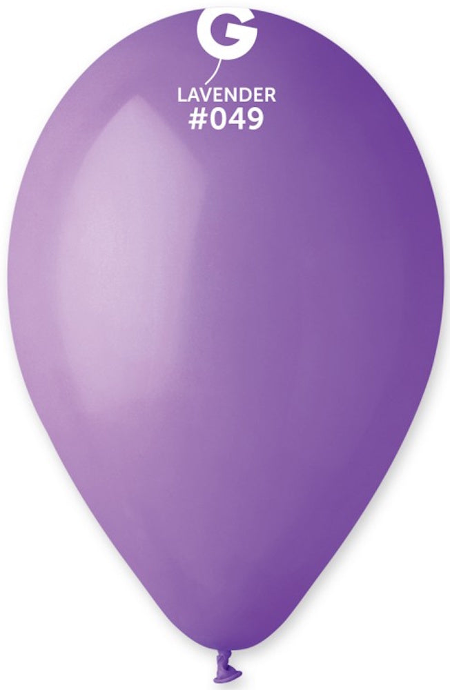 Gemar 049 Standard Lavender 33cm 13 Inch G120 Latex Luftballons