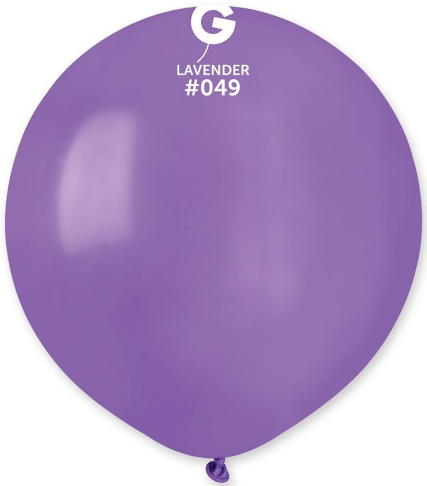 Gemar 049 Standard Lavender 48cm 19 Inch G19 Latex Luftballons