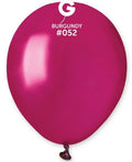 Gemar 052 Metallic Burgundy 12,5cm 5 Inch Latex Luftballons