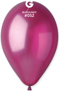 Gemar 052 Metallic Burgundy 30cm 12 Inch GM120 Latex Luftballons