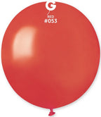 Gemar 053 Metallic Red 48cm 19 Inch GM19 Latex Luftballons