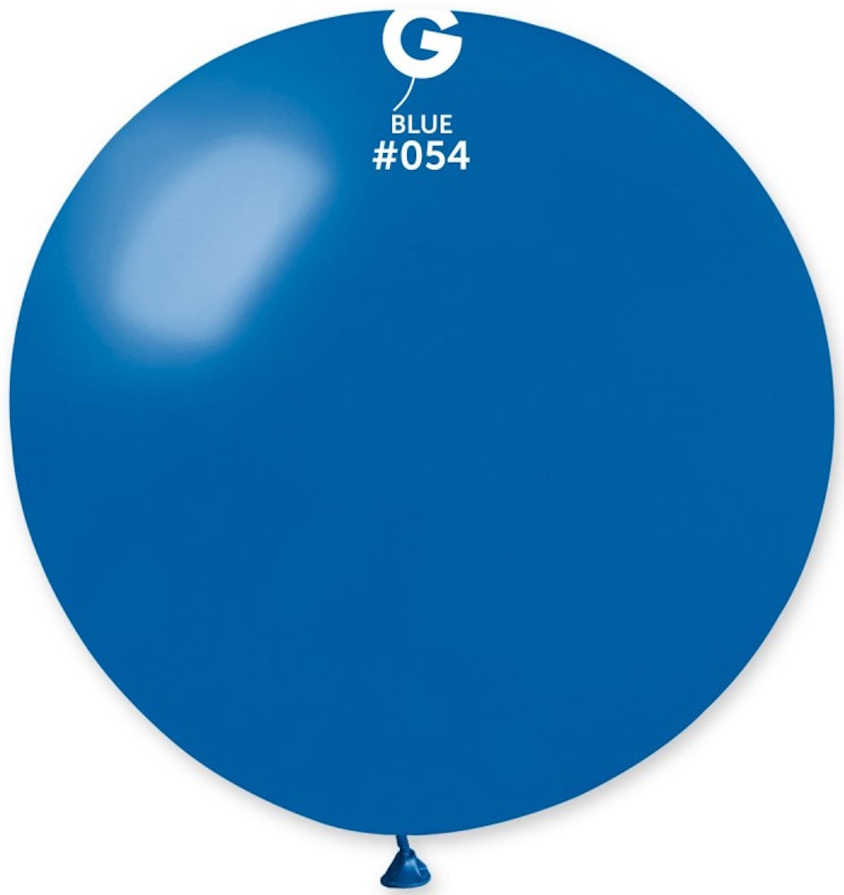 Gemar 054 Metallic Royal Blue 80cm 31 Inch Latex Luftballons