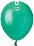 Gemar 055 Metallic Emerald Green 12,5cm 5 Inch Latex Luftballons