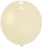 Gemar 059 Standard Ivory 48cm 19 Inch G150 Latex Luftballons