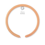 Gemar 060 Standard Peach 160G Modellierballons D2 Pfirsich