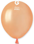 Gemar 061 Metallic Peach 12,5cm 5 Inch Latex Luftballons