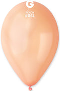 Gemar 061 Metallic Peach 30cm 12 Inch GM120 Latex Luftballons