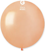 Gemar 061 Metallic Peach 48cm 19 Inch GM150 Latex Luftballons