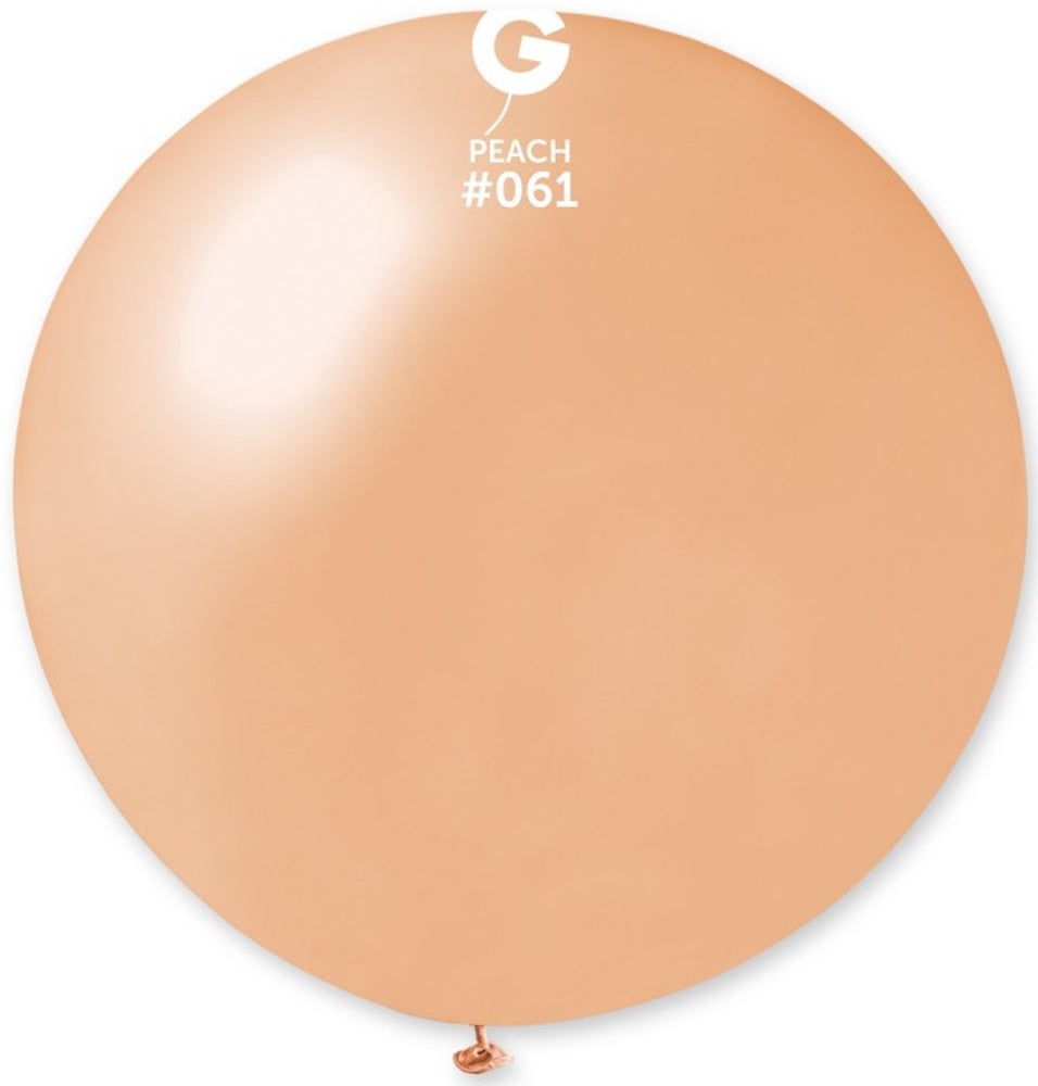 Gemar 061 Metallic Peach 80cm 31 Inch Latex Luftballons