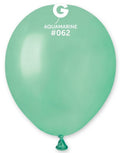 Gemar 062 Metallic Aquamarine 12,5cm 5 Inch Latex Luftballons