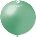 Gemar 062 Metallic Aquamarine 80cm 31 Inch Latex Luftballons