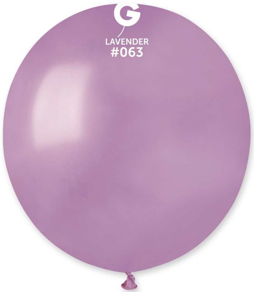Gemar 063 Metallic Lavender 48cm 19 Inch GM19 Latex Luftballons